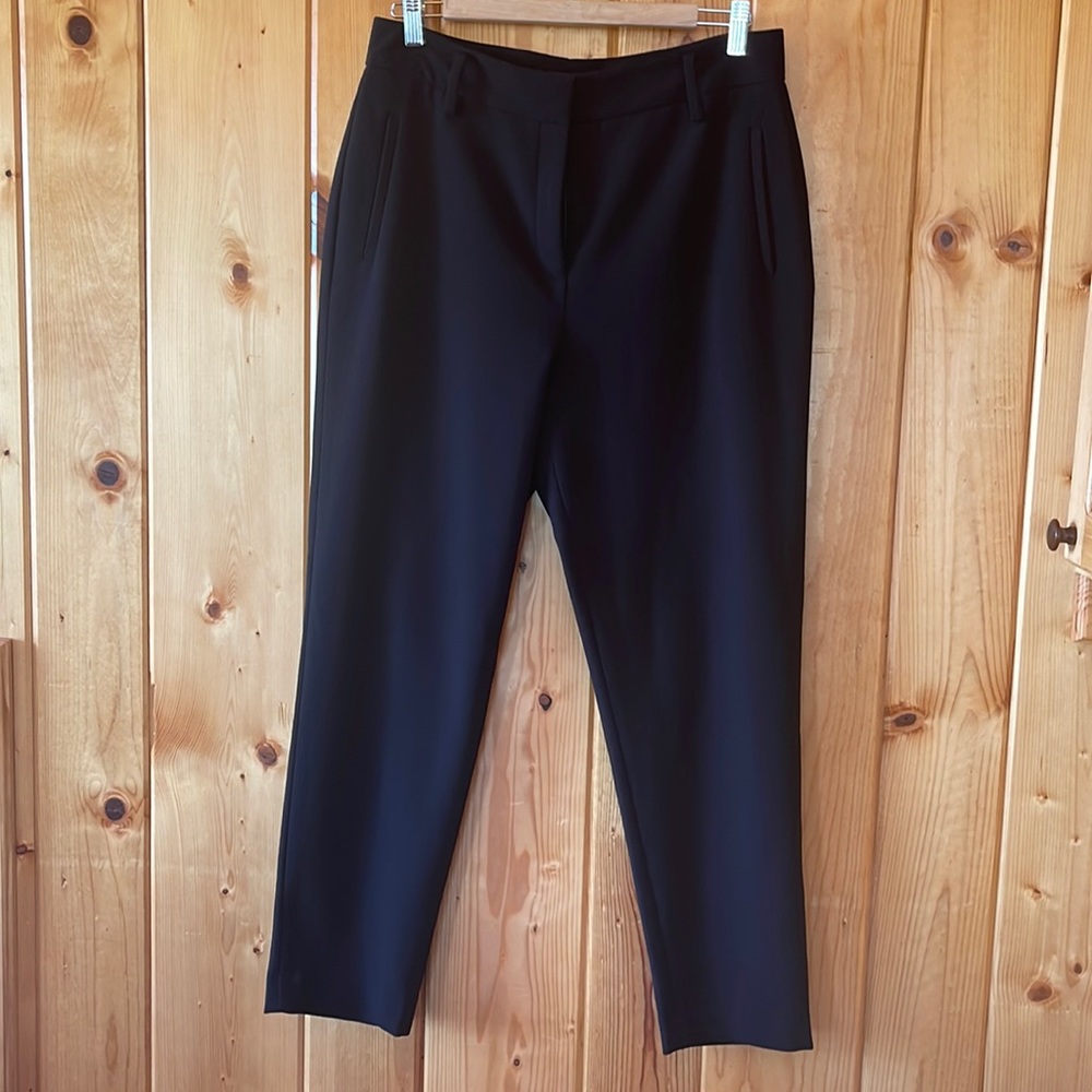 Halogen black straight leg pant
